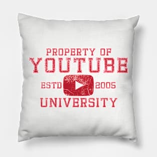 Property of YouTube University Pillow