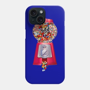 Retro Candy Gum Ball Machine Phone Case