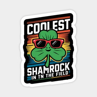 Coolest Shamrock In The Field Magnet