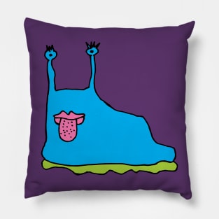 CLARENCE THE SLUG Pillow