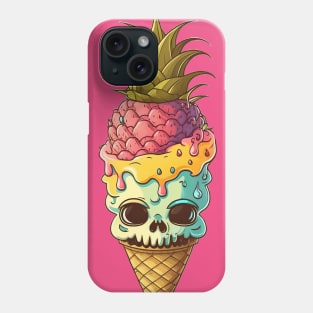 Spookcream. Icespook. Spooky Ice Cream Phone Case