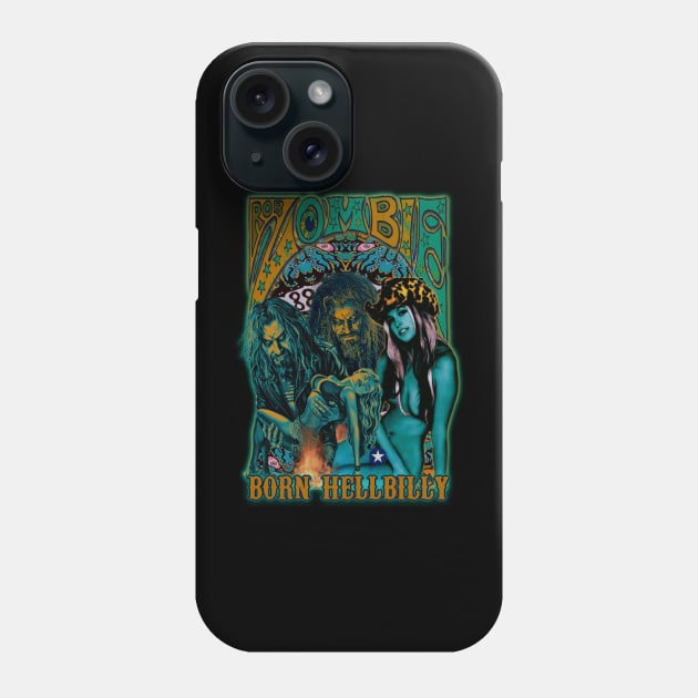 Born Hellbilly (Version 1) Phone Case by The Dark Vestiary