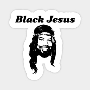 Black Jesus Magnet