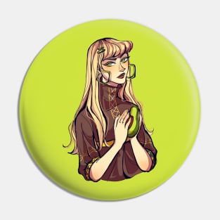 Avocado girl Pin