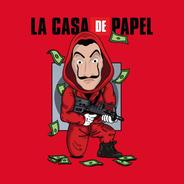 La Casa de Papel by Moe Tees