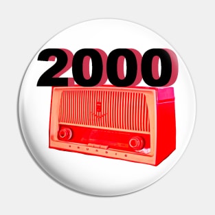 2000s numbering design Pin