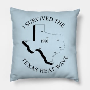 Texas Heat Wave Pillow