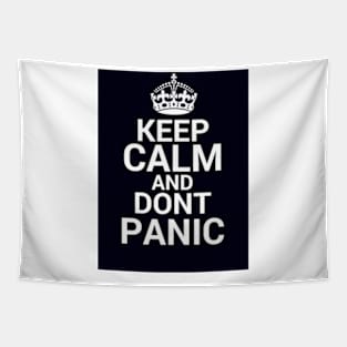 keep calm and dont panic stay safe Tapestry