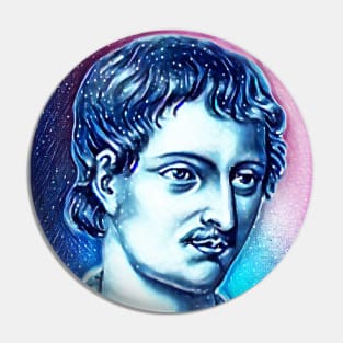 Giordano Bruno Snowy Portrait | Giordano Bruno Artwork 13 Pin