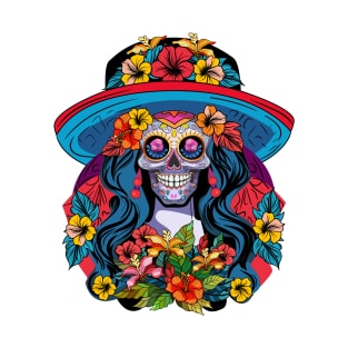 Catrina skull T-Shirt