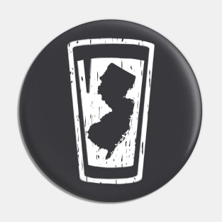 2-SIDED NJ DRINK LOCAL - PINT GLASS Pin