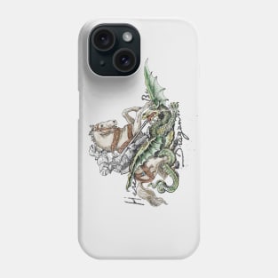 Here be Dragons Phone Case