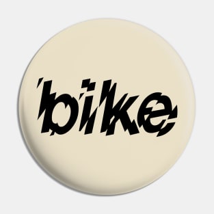 Cycling - “bike” Thunderstruck Electrified Graphic Pin