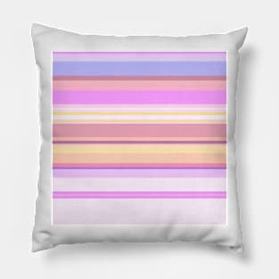 Pretty Stripe Pastels Ice Cream Pillow