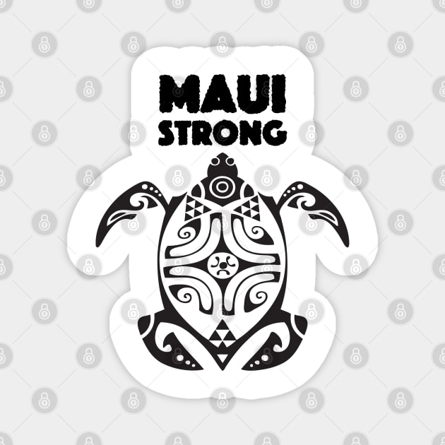 Maui Hawaii: Maui Strong Magnet by Puff Sumo