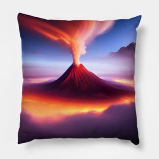 Energetic Volcano Pillow