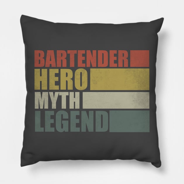 bartender Pillow by SpaceImagination