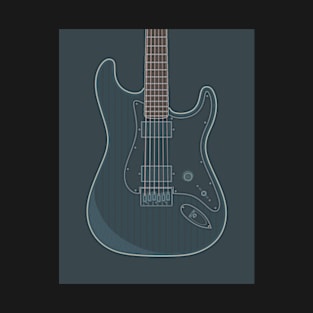 Metal Strat Guitar T-Shirt