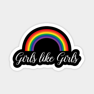 Girls Like Girls LGBT Gay Pride Lesbian Magnet