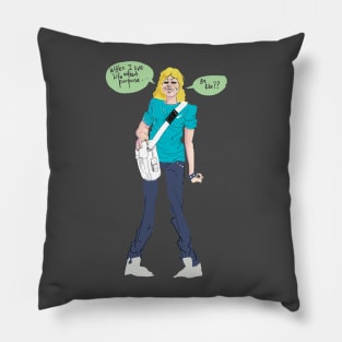 Drunker with no ambition Pillow