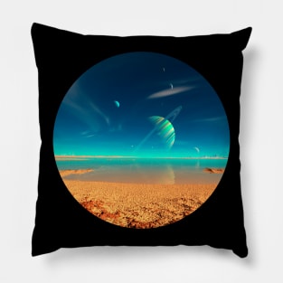 Planet Newerades - Shoreline Pillow