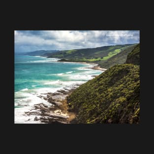 Coastline west of Lorne T-Shirt