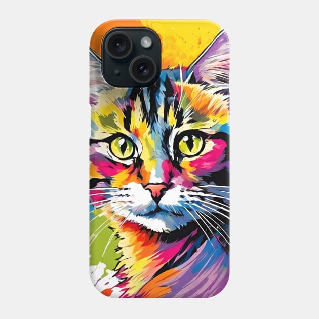 Cat A4 Phone Case by amoxes