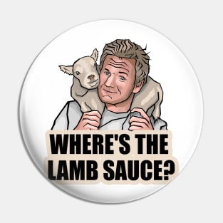 Where's the lamb sauce Pin