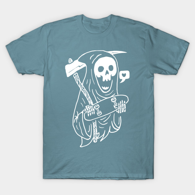 Disover Grim Skater - Skateboard - T-Shirt