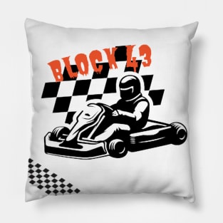Racing Hoonigan Ken Block 43 Pillow