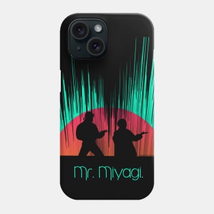 Miyagi and daniel retro Phone Case