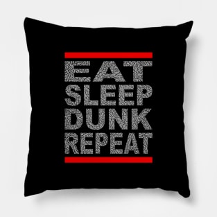 EAT SLEEP DUNK REPEAT 23cement Pillow