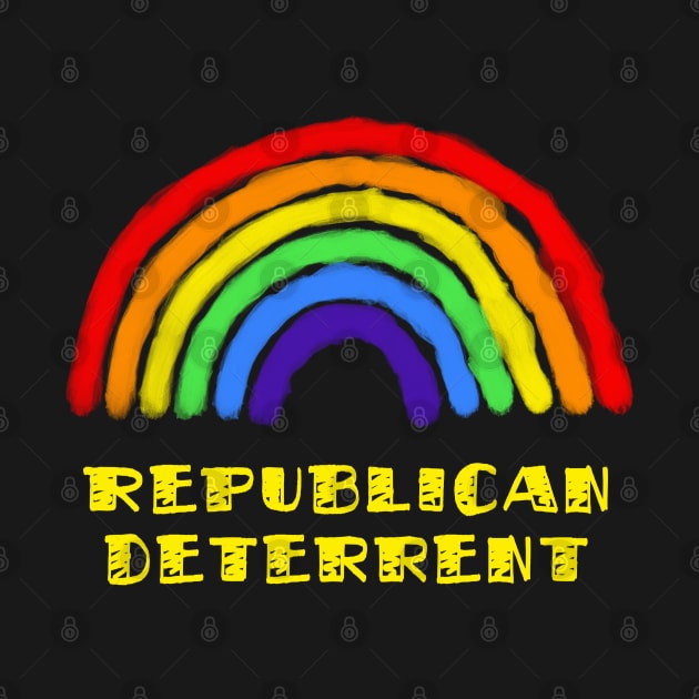 Rainbow Republican Deterrent by ArtzeeFartzee