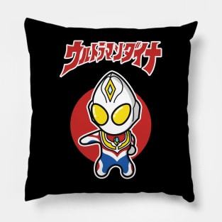 Ultraman Dyna Chibi Style Kawaii Pillow