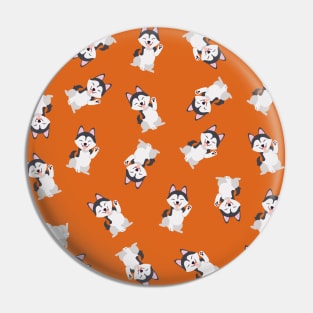 Husky or Klee Kai Pattern Pin