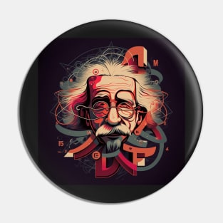 Albert Einstein E=mc2 design, Pin