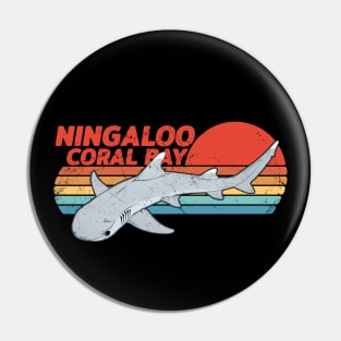 Ningaloo Coral Bay Whitetip Reef Shark Pin