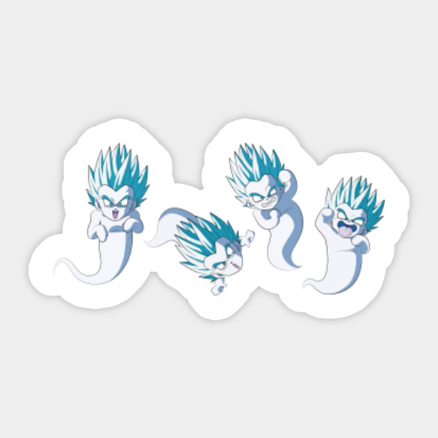 Gotenks Kamikaze Ghost Attack Dragon Ball Sticker Teepublic