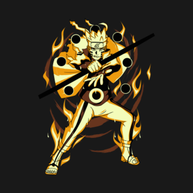 Naruto Sage Mode - Naruto Shippuden - T-Shirt | TeePublic