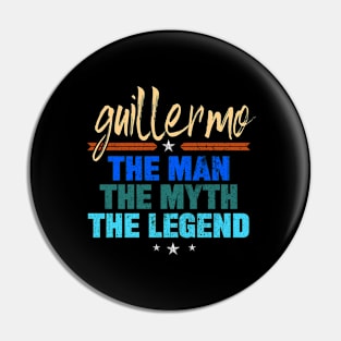 guillermo  the man the myth the legend Pin