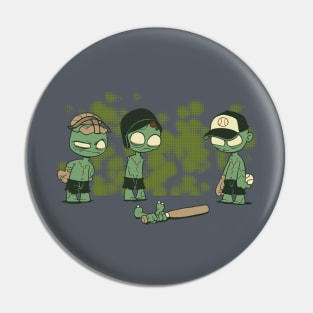 Zombie Baseball Pin