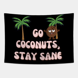 Coconut Funny Tapestry