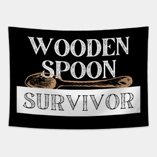 Wooden Spoon Survivor Tapestry