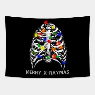 Merry X-raymas T-shirt Funny Christmas Gift Tapestry