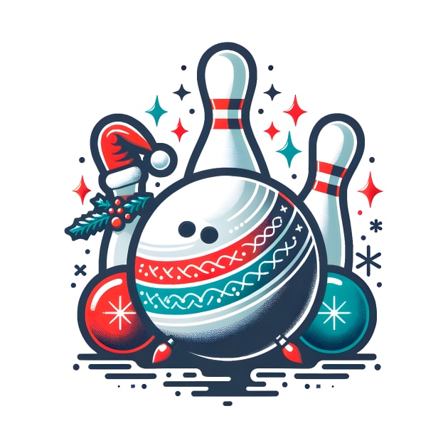 Bowling Christmas by Moniato