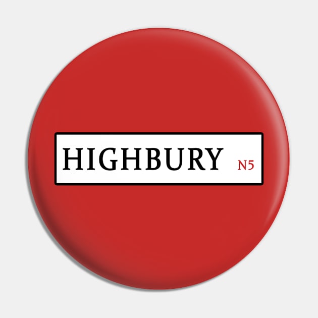 Highbury Pin by Confusion101