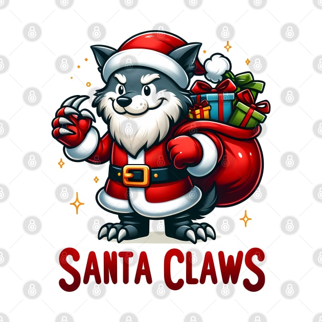 Santa Claws by MZeeDesigns