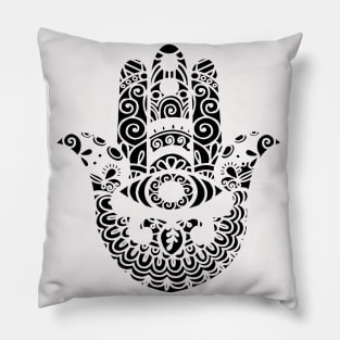 Hamsa Monocromatico Pillow