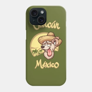 Chihuahua with sombrero Phone Case