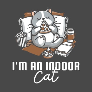 I'm an indoor cat - Introvert cat T-Shirt